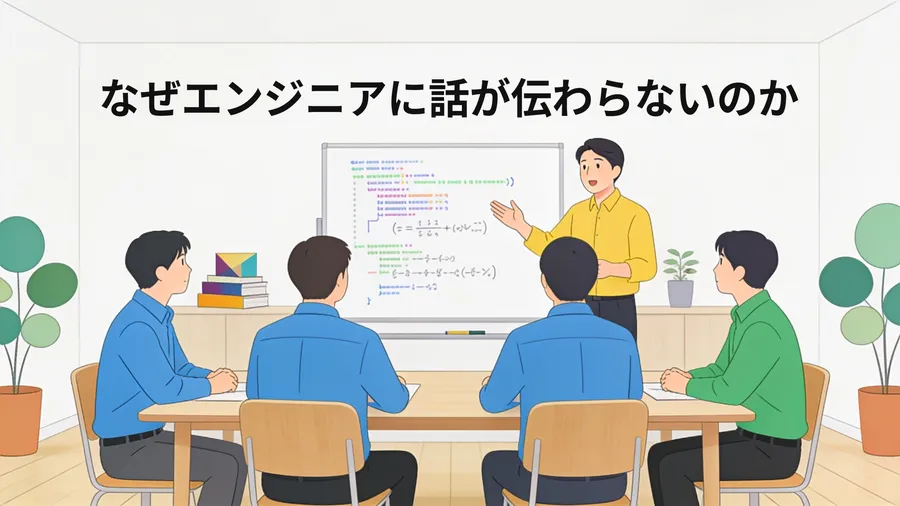 なぜエンジニアに話が伝わらないのか